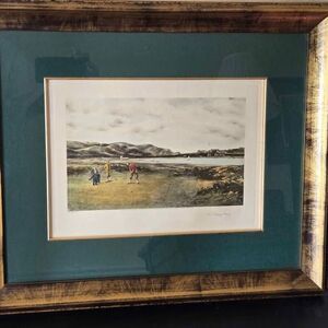 "The Putting Green" framed print  Douglas Adams
